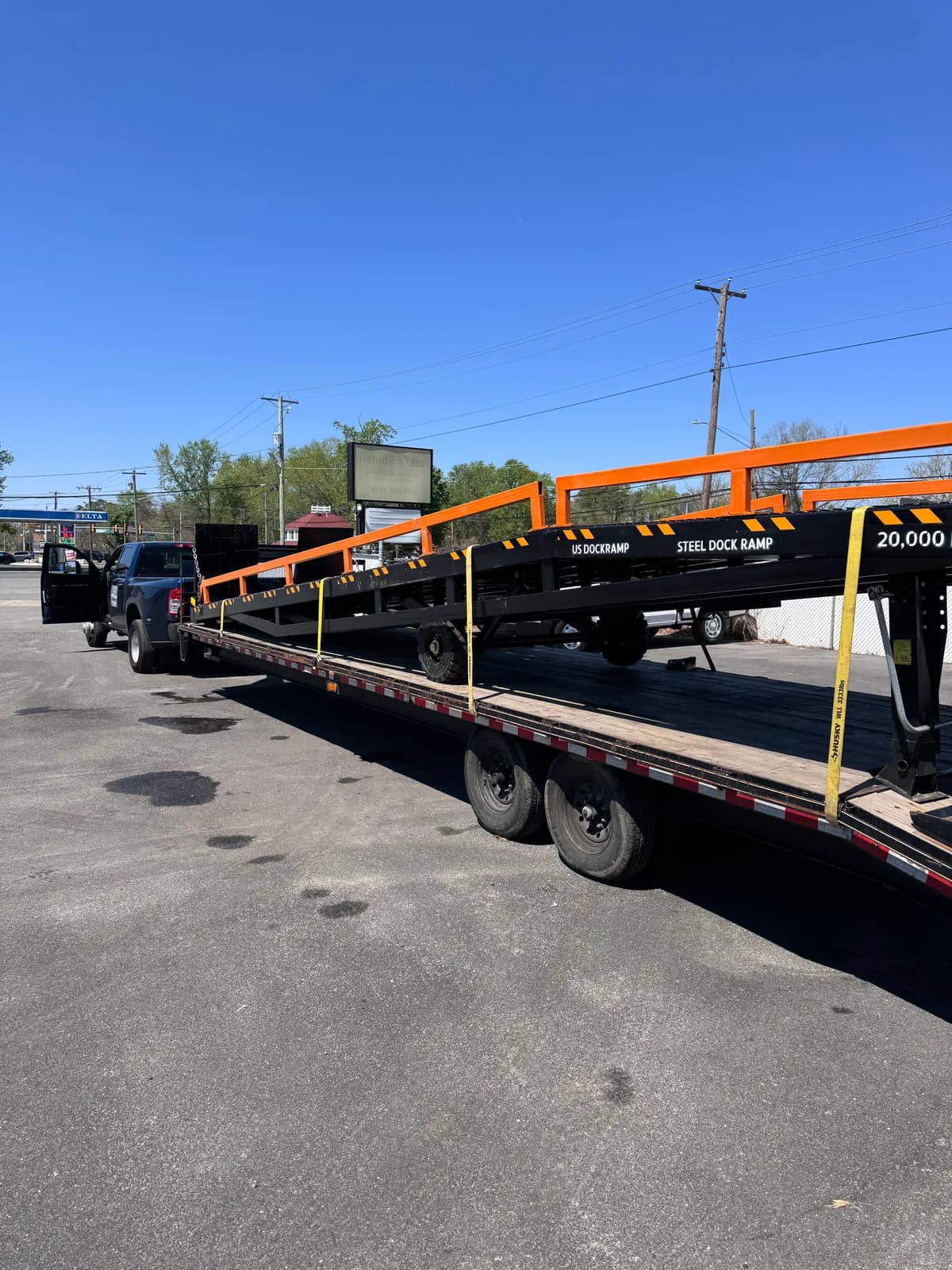 Mobile Dock Ramp Delivery